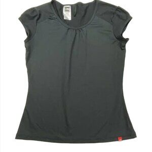 The North Face black short-sleeve shirt, M